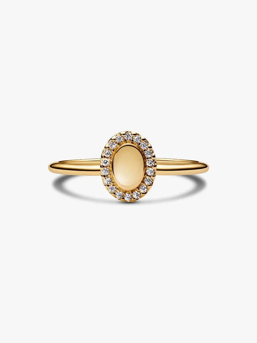 Pandora Engravable Ring 14k Gold Plating