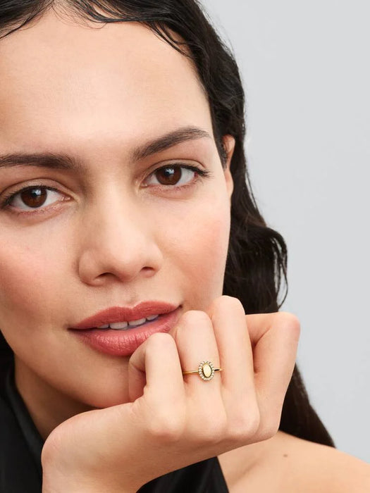 Pandora Engravable Ring 14k Gold Plating