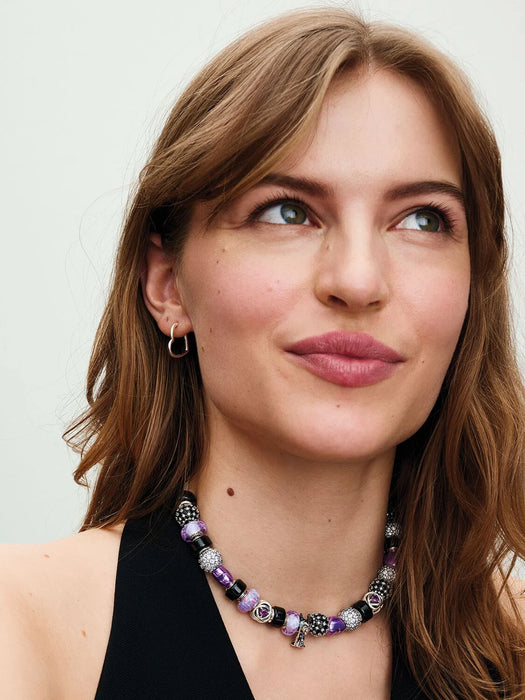 Pandora February Birthstone Eternity Circle Charm