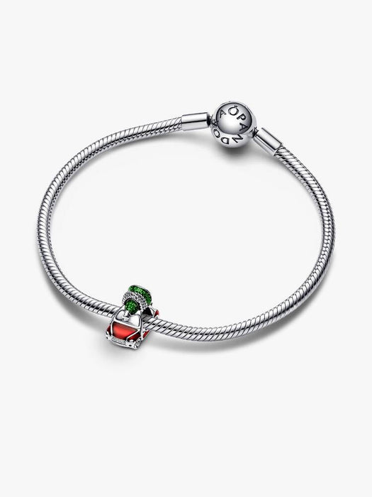 Pandora Festive Car & Christmas Tree Charm Sterling Silver