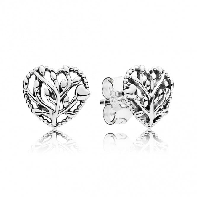 Pandora Flourishing Hearts Stud Earrings