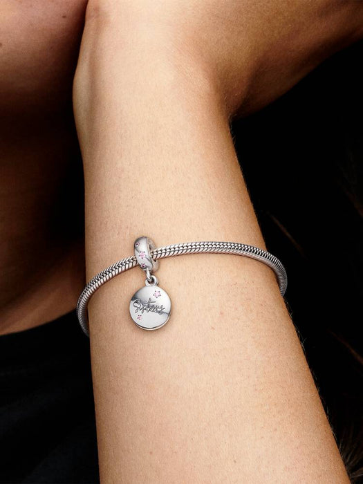 Pandora Forever Sisters Dangle Charm Sterling Silver