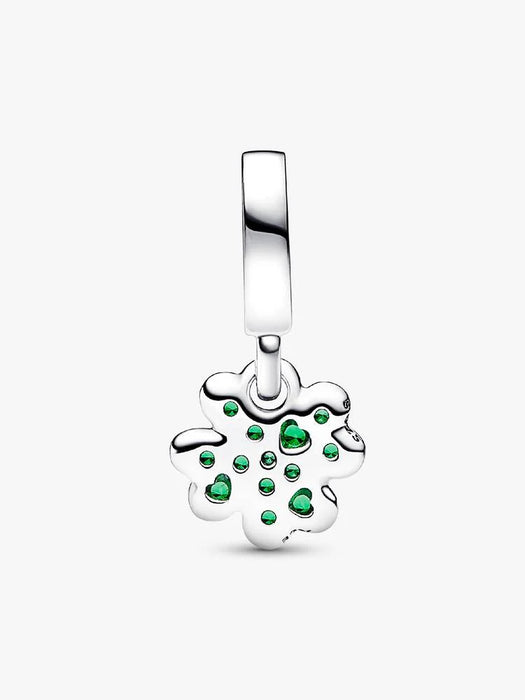 Pandora Four Leaf Clover Dangle Charm Sterling Silver