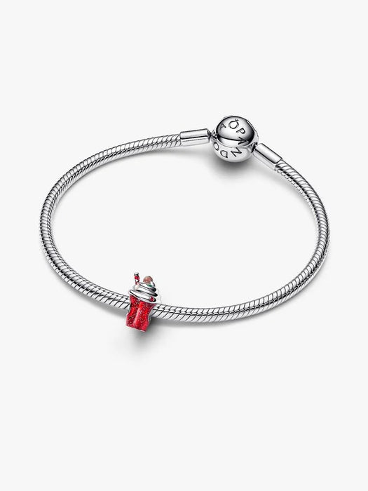 Pandora Gingerbread Drink Charm Sterling Silver