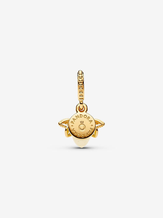 Pandora Glow-in-the-dark Firefly Dangle Gold Charm
