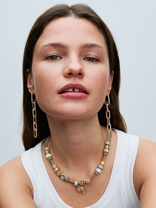 Pandora Glow-in-the-dark Firefly Dangle Gold Charm