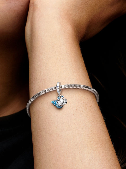 Pandora Glow-In-The-Dark Hermit Crab Dangle Charm