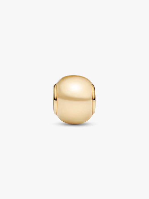 Pandora Golden Lacquered Pearl Charm 14k Gold Plating