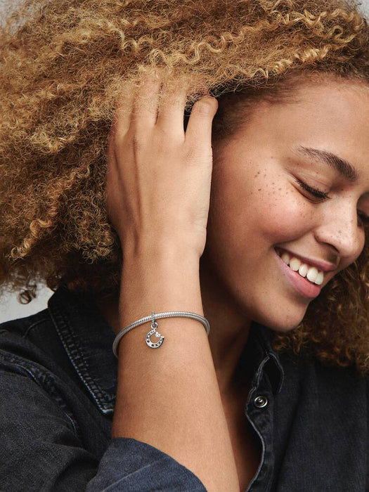 Pandora Good Luck Horseshoe Dangle Charm Sterling Silver
