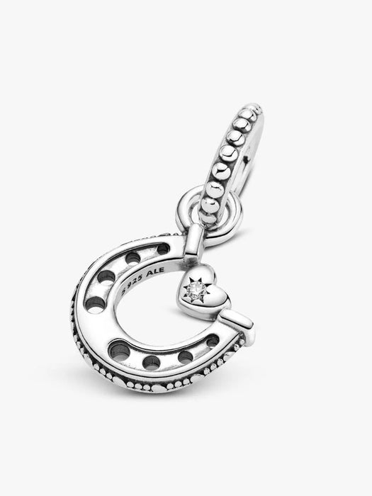 Pandora Good Luck Horseshoe Dangle Charm Sterling Silver