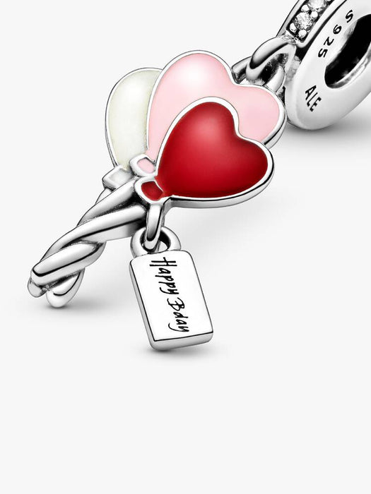 Pandora Happy Birthday Balloon Dangle Charm Sterling Silver