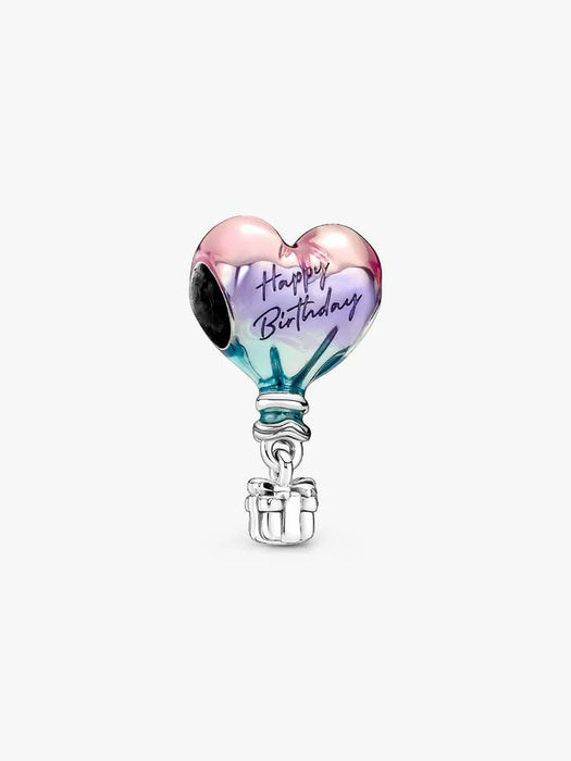 Pandora Happy Birthday Hot Air Balloon Charm Sterling Silver