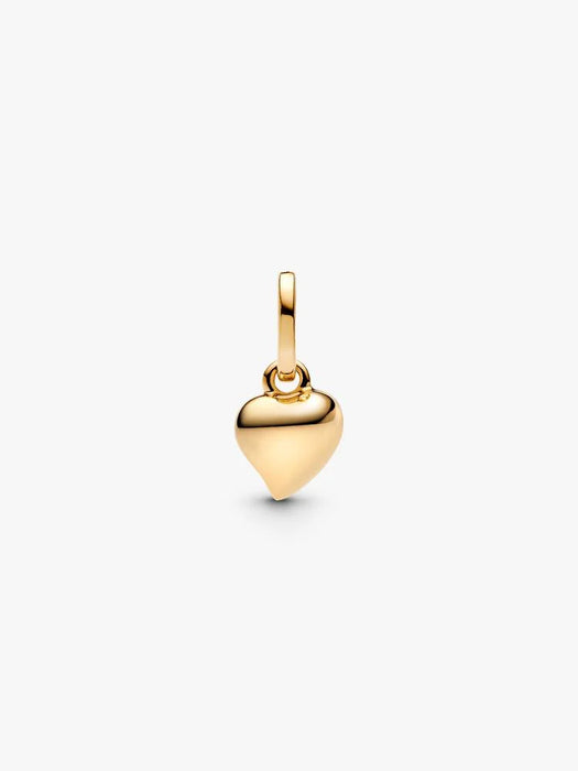 Pandora Heart Mini Dangle Charm 14k Gold Plating