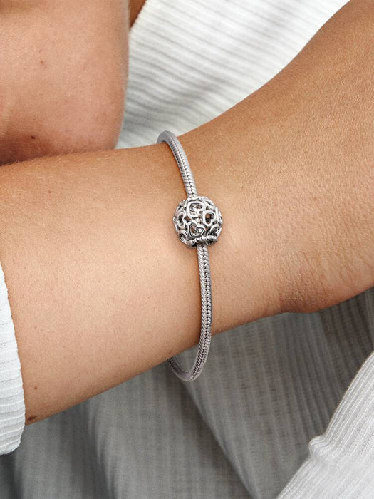 Pandora Hearts All Over Charm Sterling Silver