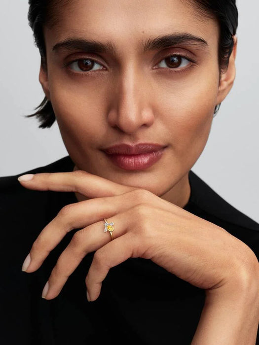 Pandora Honey Bee Ring 14k Gold Plating