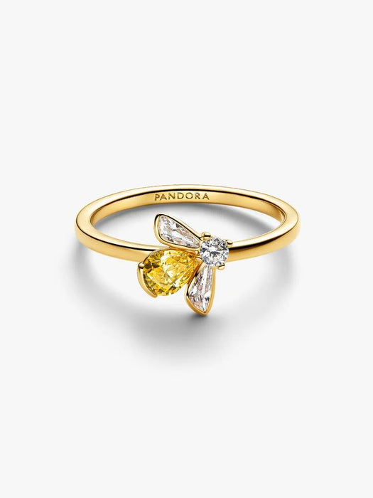 Pandora Honey Bee Ring 14k Gold Plating