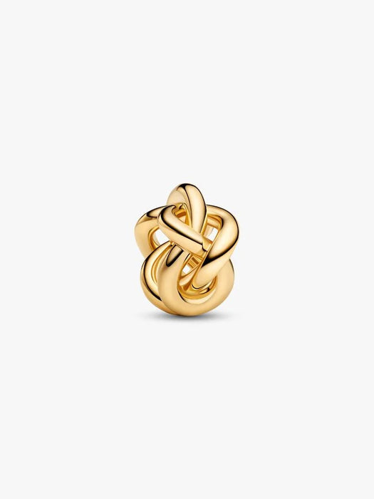 Pandora Infinity Knot Charm 14k Gold