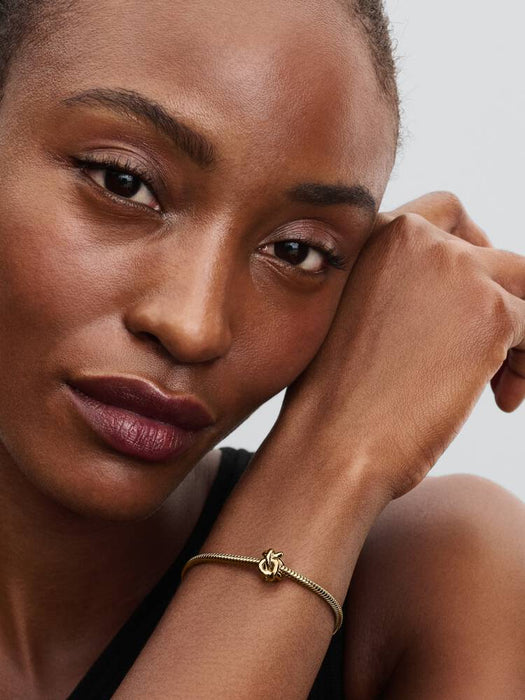 Pandora Infinity Knot Charm 14k Gold