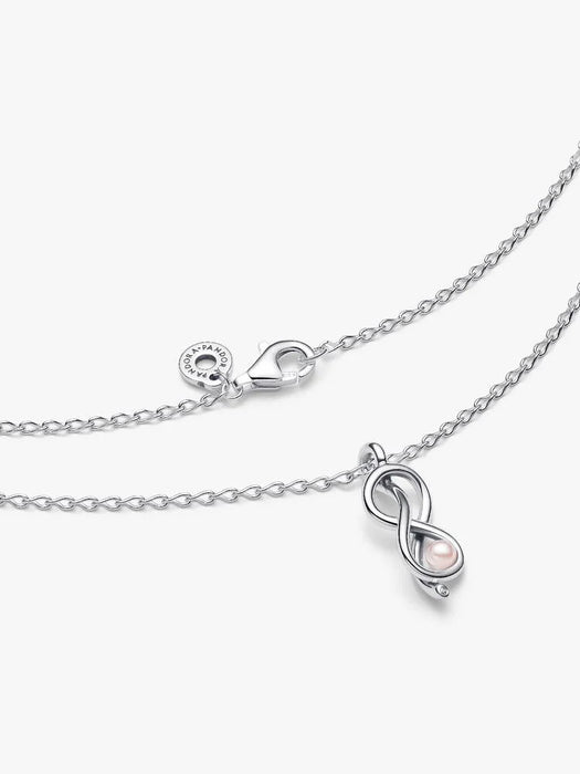 Pandora Infinity Knot Collier Necklace Sterling Silver