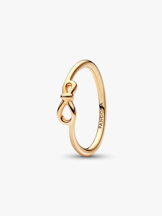 Pandora Infinity Knot Ring 14k Gold Plating