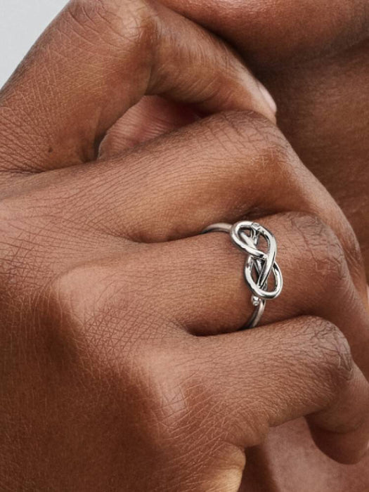 Pandora Infinity Knot Ring Sterling Silver