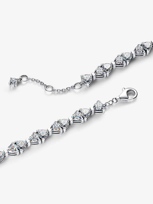 Pandora Bow Chain Bracelet Sterling Silver