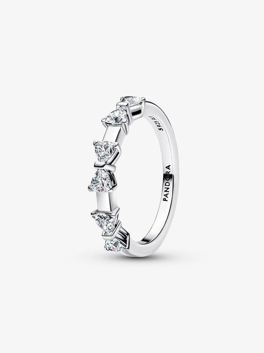 Pandora Bow Station Ring Sterling Silver