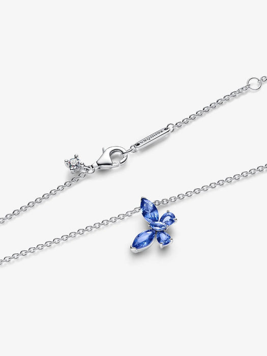 Pandora Butterfly Pendant Necklace Sterling Silver