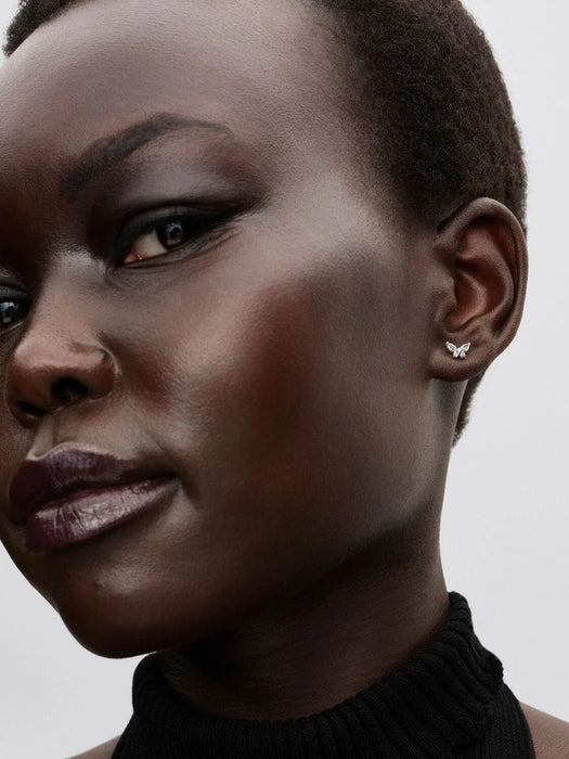 Pandora Butterfly Stud Earrings Sterling Silver