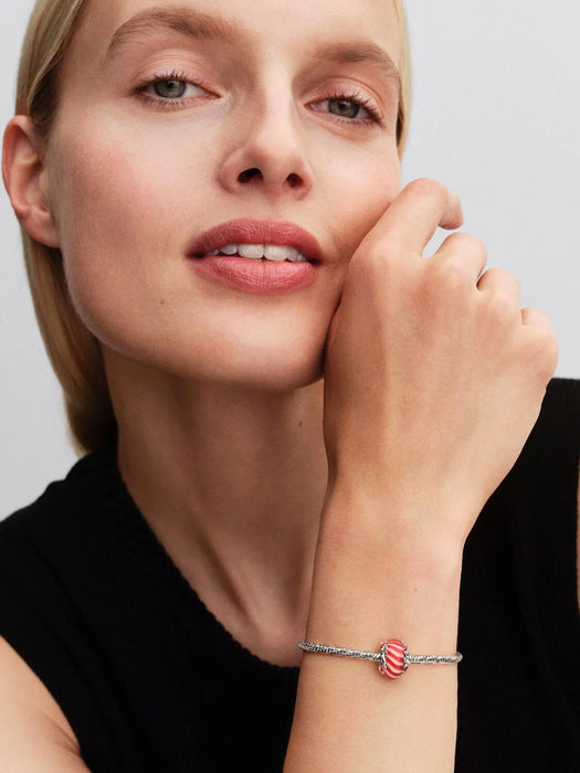 Pandora Candy Murano Glass Charm Sterling Silver