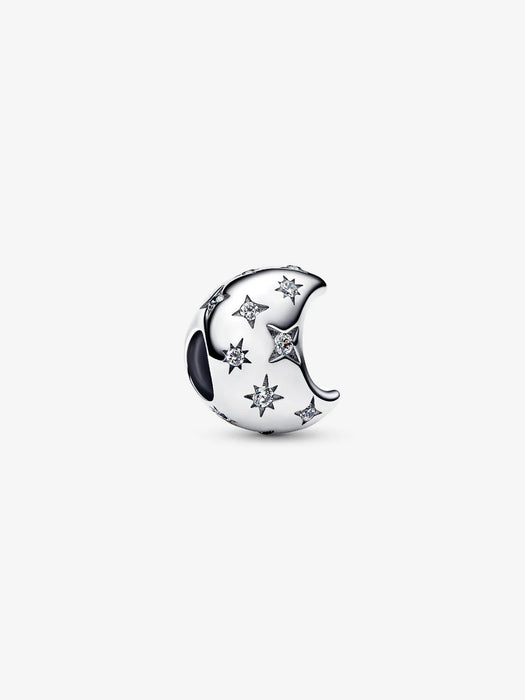 Pandora Crescent Moon Charm Sterling Silver