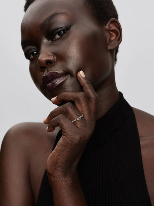 Pandora Crescent Moon Ring Sterling Silver