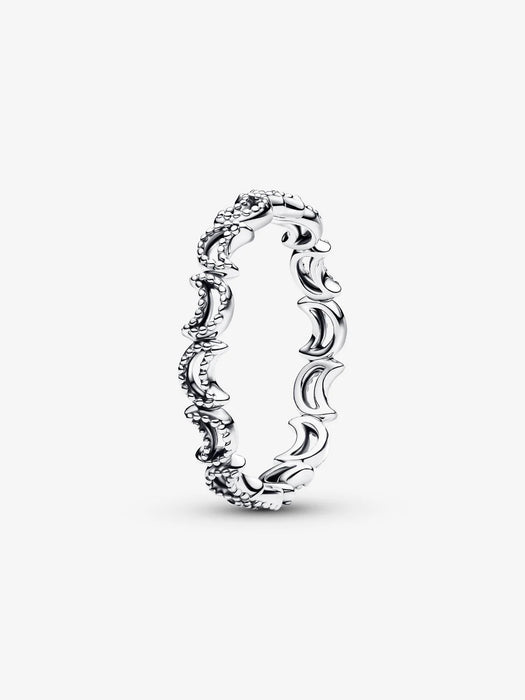 Pandora Crescent Moon Ring Sterling Silver