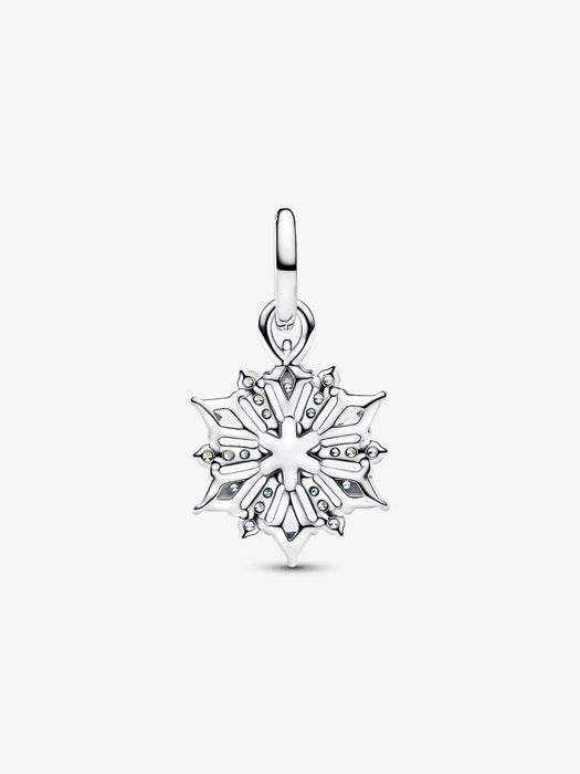 Pandora Disney Frozen Queen Elsa Snowflake Dangle Charm Sterling Silver