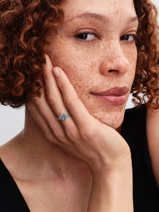 Pandora Disney Frozen Queen Elsa Tiara Ring Sterling Silver