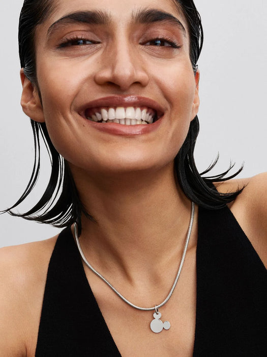 Pandora Disney Mickey Mouse Engravable Dangle Charm Sterling Silver