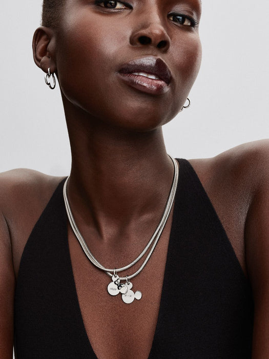 Pandora Disney Mickey Mouse Engravable Dangle Charm Sterling Silver