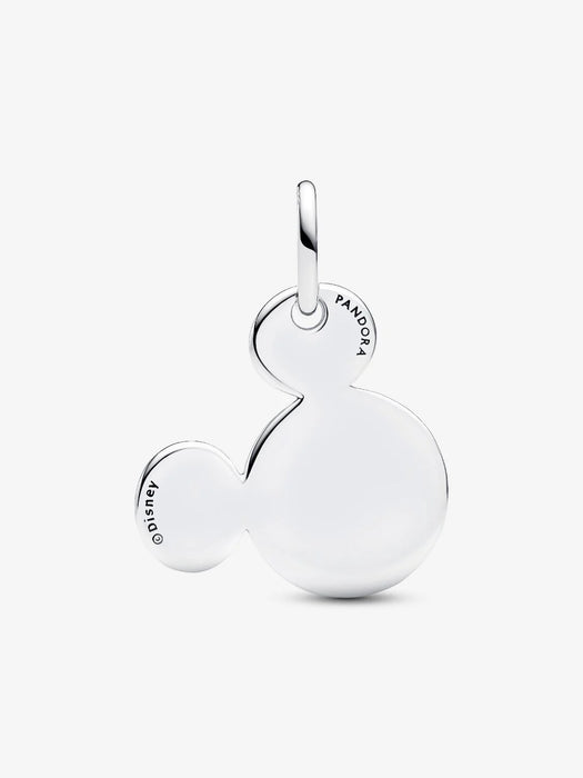 Pandora Disney Mickey Mouse Engravable Dangle Charm Sterling Silver