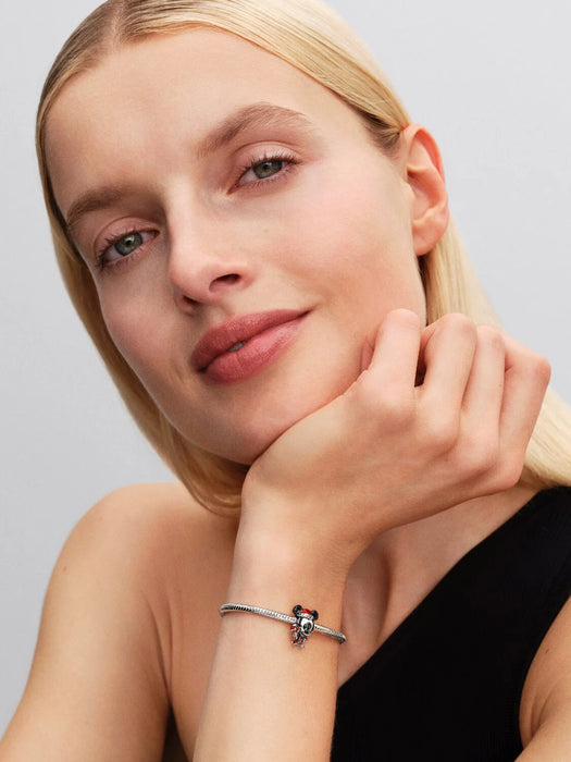 Pandora Disney Mickey Mouse Holiday Charm Sterling Silver