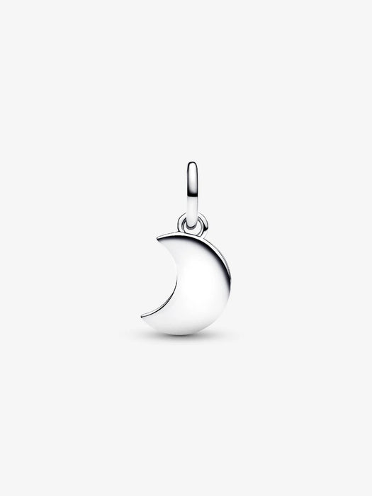 Pandora Crescent Moon Double Dangle Charm Sterling Silver