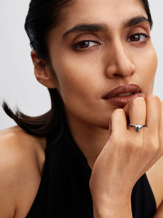 Pandora Marvel Black Panther Ring Sterling Silver