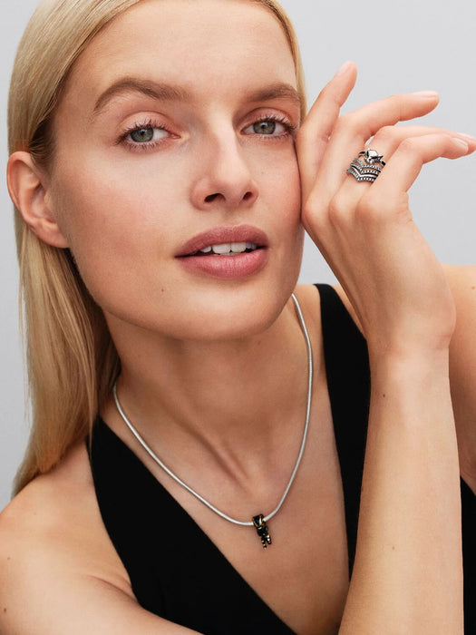 Pandora Marvel Black Panther Ring Sterling Silver