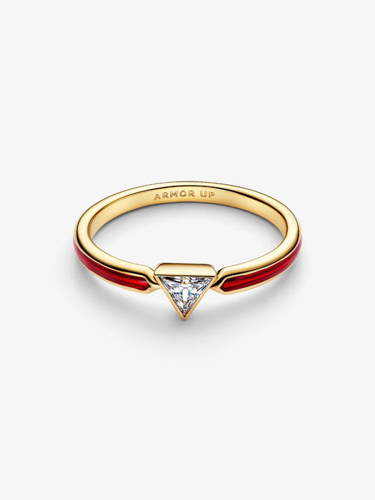 Pandora Marvel Iron Man Ring 14k Gold Plating