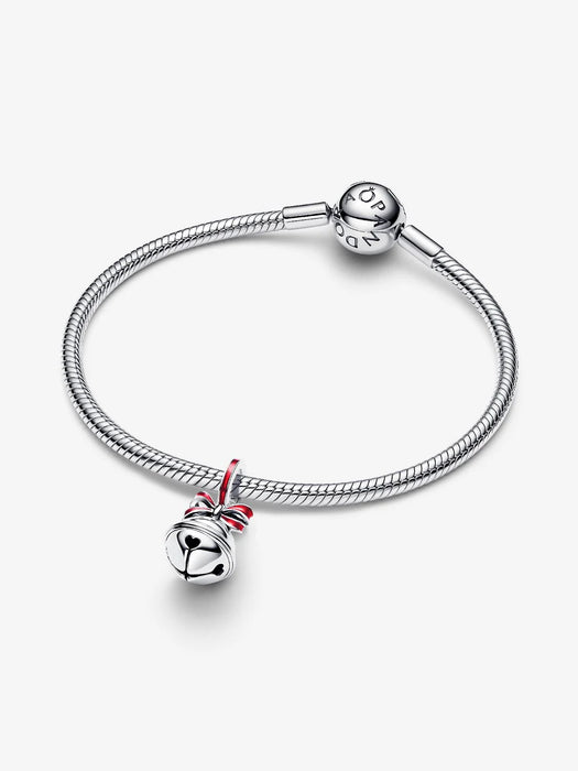Pandora Holiday Bell Dangle Charm Sterling Silver