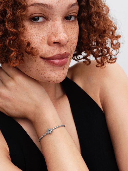 Pandora Snowflake Charm Sterling Silver