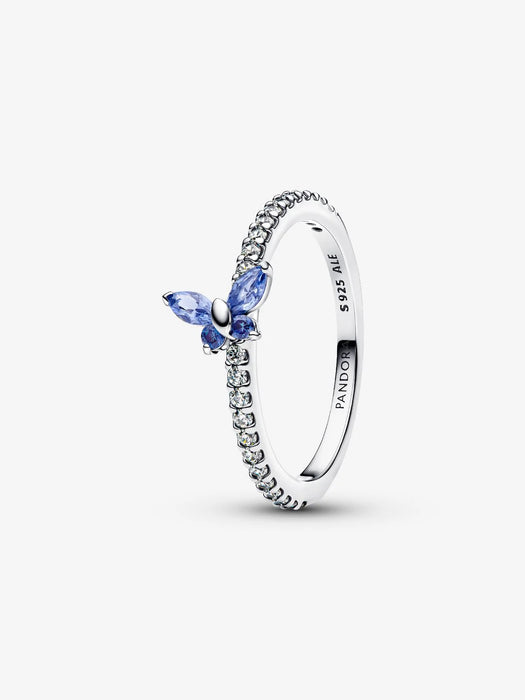Pandora Sparkling Butterfly Ring Sterling Silver