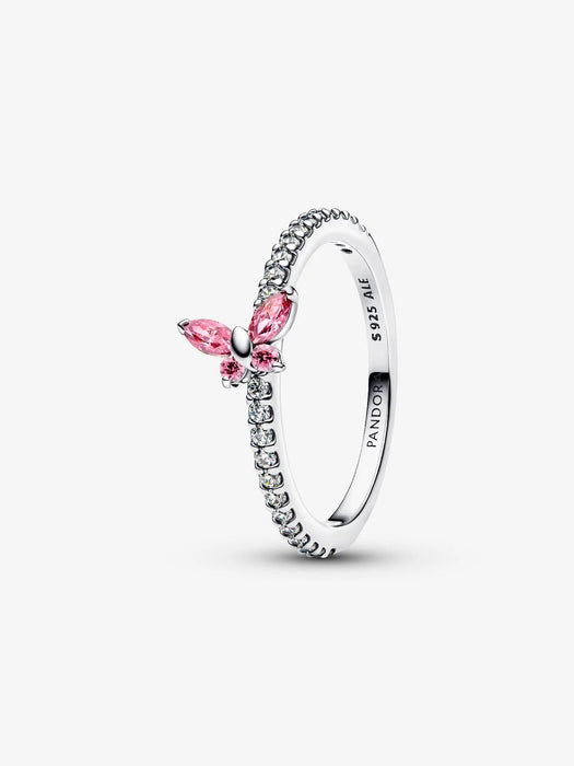 Pandora Sparkling Butterfly Ring Sterling Silver
