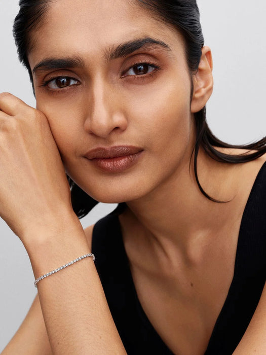 Pandora Sparkling Tennis Bracelet Sterling Silver