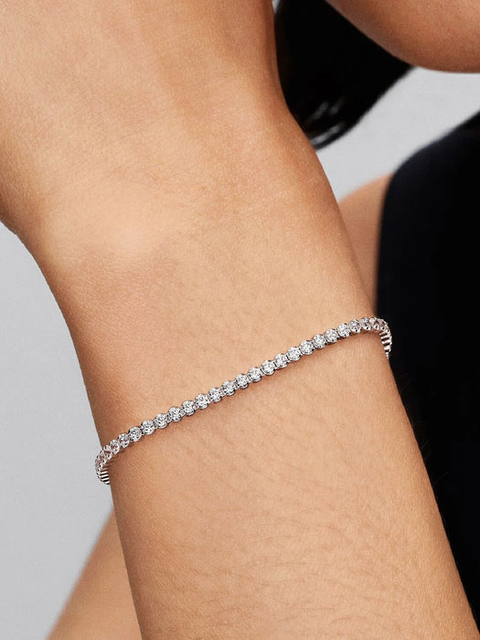 Pandora Sparkling Tennis Bracelet Sterling Silver