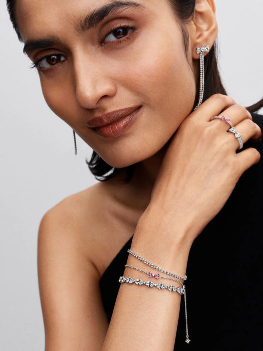 Pandora Sparkling Tennis Bracelet Sterling Silver